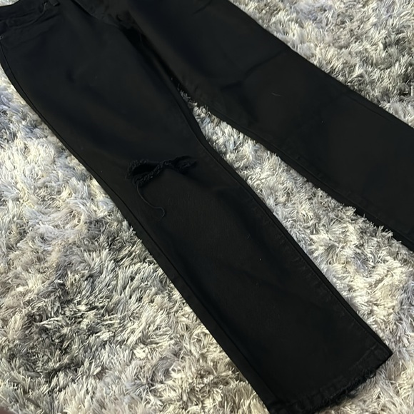 Black high waisted jeans size 3 - Picture 4 of 6